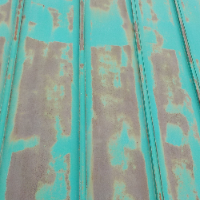 金属屋根の塗膜の劣化とサビの発生の症状